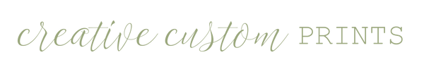 Creative Custom Prints by Tabitha logo