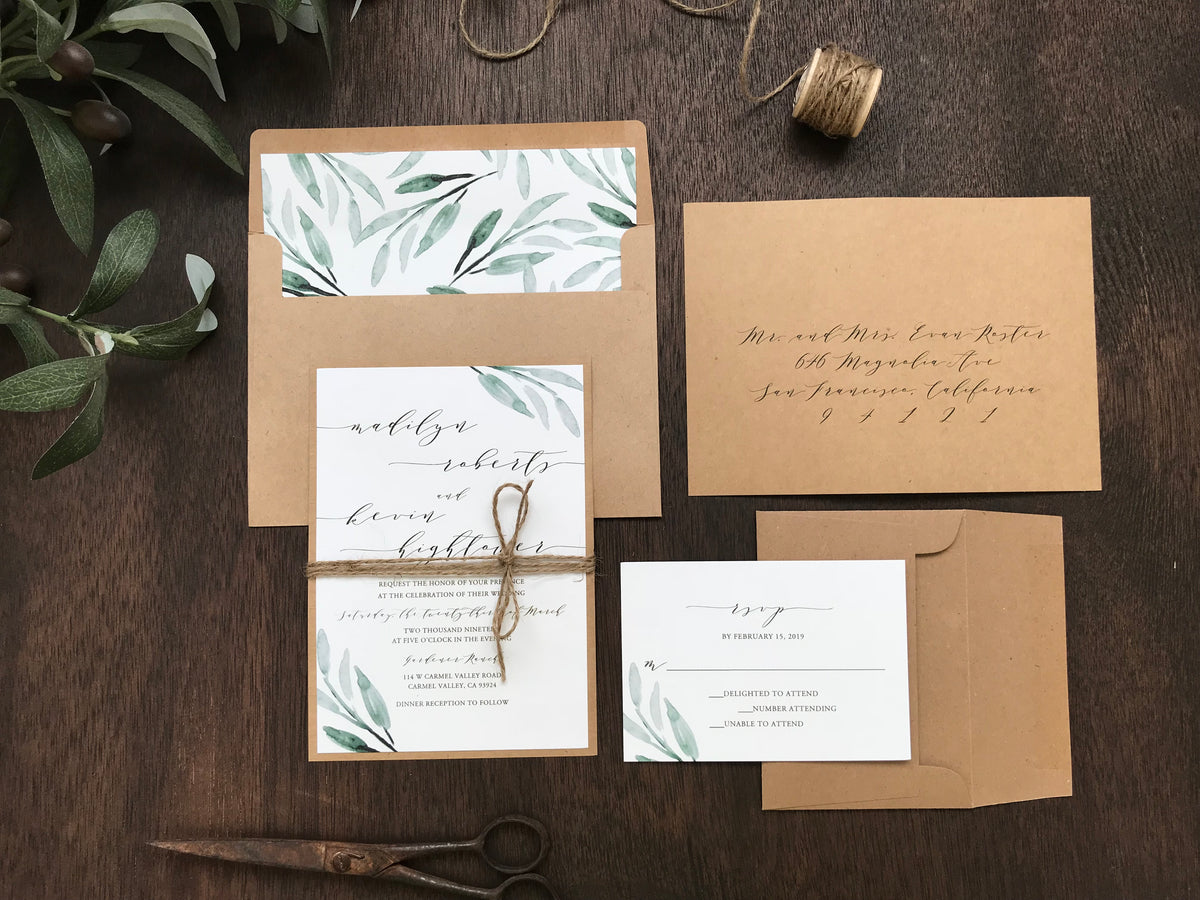 15 Beautiful Wedding Envelope Liner Ideas