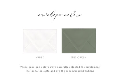 Tropical Wedding Invitation with Palm Tree, Vellum & Wax Seal