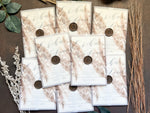Pampas Grass Vellum Wedding Invitation with Wax Seal