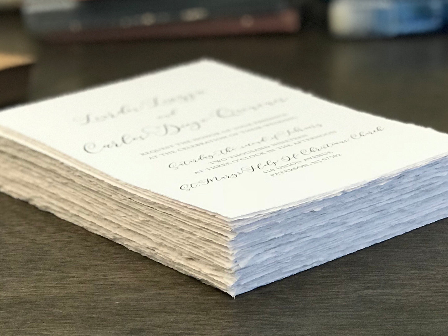 Deckled Edge Upcharge